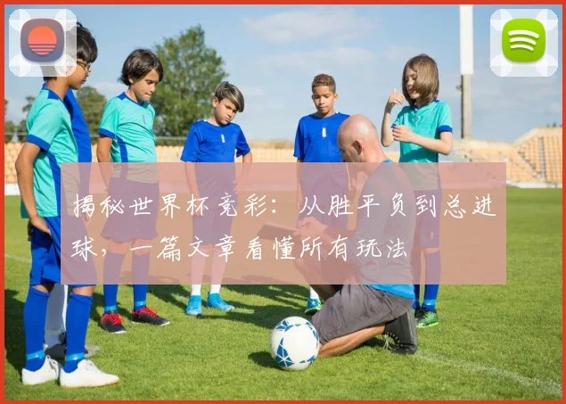 揭秘世界杯竞彩：从胜平负到总进球，一篇文章看懂所有玩法